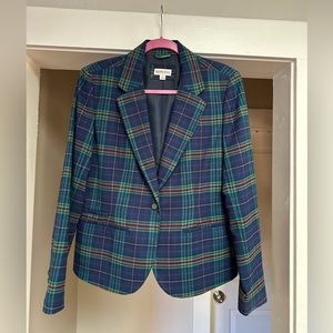 Plaid blazer